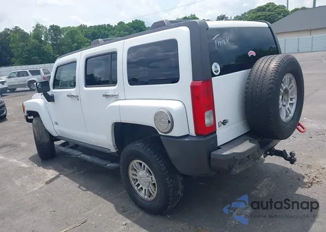 2007 Hummer H3 Suv z USA, uszkodzony, nr VIN 5GTDN13E978225795